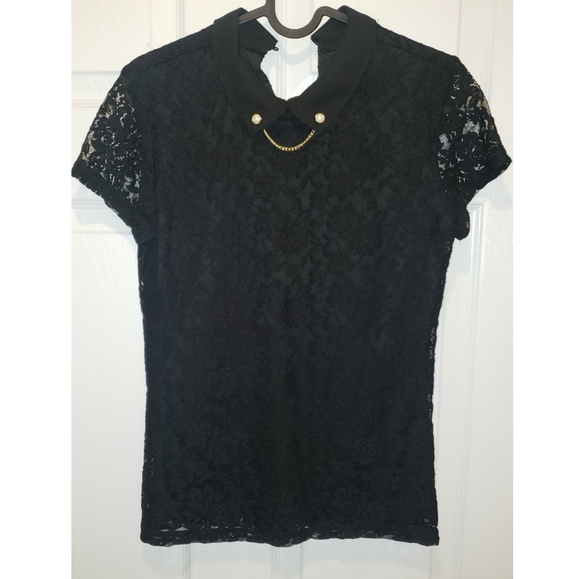 Black Lace t-shirt - Picture 1 of 1